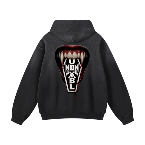 UNDNIBL Heavyweight Sunfade Oversized Hoodie