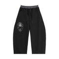 UNDNIBL × ANTIREALITY Plaid Waistband Barrel Sweatpants