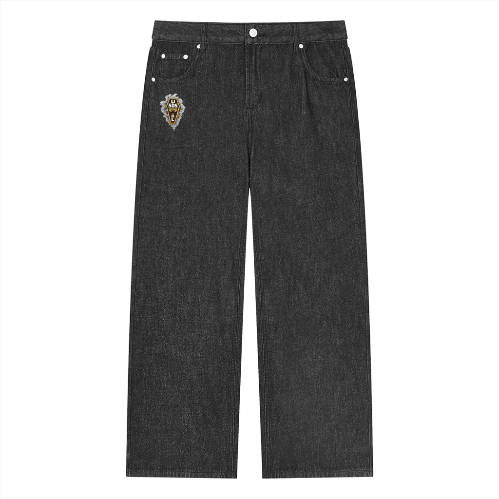 UNDNIBL Wash Straight Leg Jeans