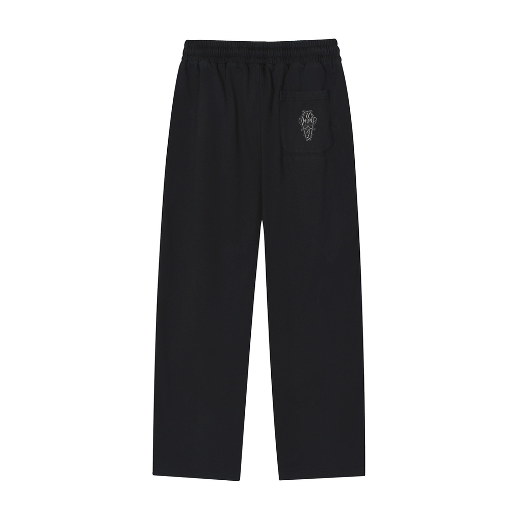 UNDNIBL × L.O.L Reflection Striped Straight-Leg Sweatpants